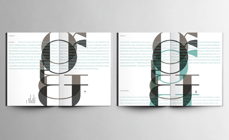 Von einer Grafikdesign Type Typedesign Editorialdesign Kommunikationsdesign Typografie Juli Antiqua Layouts Fonts Gestaltung