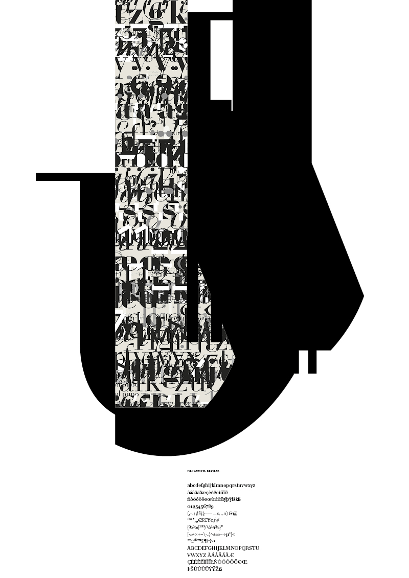 Juli Antiqua Type Typedesign Font Variable Font Schriftgestaltung Typografie Specimen Gestaltung Saarbruecken Saarland Grafikdesign Kommunikationsdesign Fonts in use