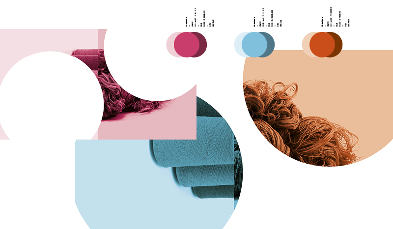 Yarn Expo Shanghai Shenzhen Messe Frankfurt Hongkong Saarbruecken Corporate Design Gestaltung Key Visual Art Direction Typografie Grafikdesign Kommunikationsdesign